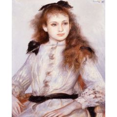 Portrait of Madeleine Adam Painting Reproduction