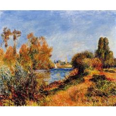 The Seine at Argenteuil Painting Reproduction