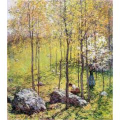 Dogwood Blossoms Painting Reproduction