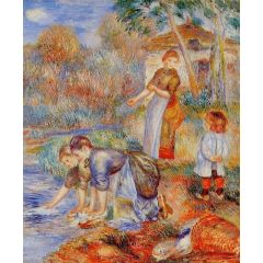 Laundresses Painting Reproduction