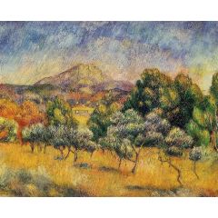Mount Sainte-Victoire Painting Reproduction