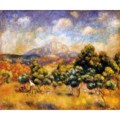 Mount Sainte-Victoire Painting Reproduction