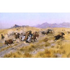 The Attack Painting Reproduction