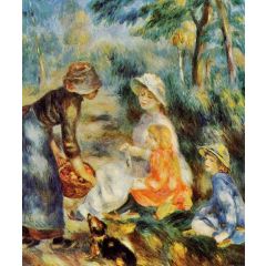 The Apple Seller Painting Reproduction