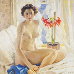 Female Nude Painting Reproduction