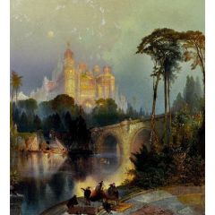 Fantastic Landscape Painting Reproduction