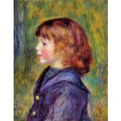Portrait of Pierre Renoir in a Sailor Suit Painting Reproduction