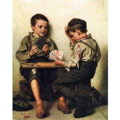 Bluffing Painting Reproduction