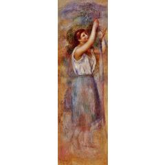 Study of a Woman Painting Reproduction