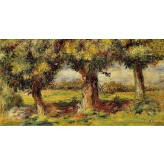 Landscape near Pont-Aven Painting Reproduction
