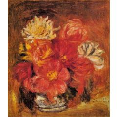 Dahlias Painting Reproduction