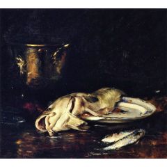 An English Cod Painting Reproduction
