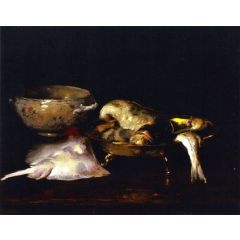 Still LIfe: Fish Painting Reproduction