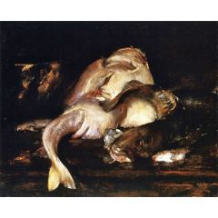 Still LIfe: Fish Painting Reproduction