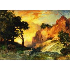 A Side Canyon, Grand Canyon, Arizona Painting Reproduction