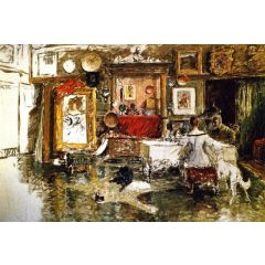 The Tenth Street Studio Painting Reproduction