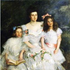 The Mother, also known as Mrs. Gustavas Cook, Lavinia Cook, Nancy Cook Painting Reproduction