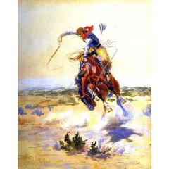 A Bad Hoss Painting Reproduction