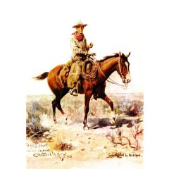 William S. Hart Painting Reproduction