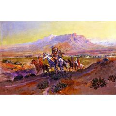 The Forked Trail Painting Reproduction