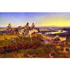 When White Men Turn Red Painting Reproduction