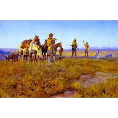 Wild Man’s Truce Painting Reproduction