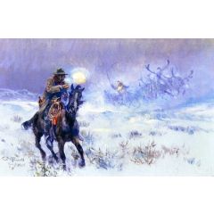 Seeing Santa Claus Painting Reproduction