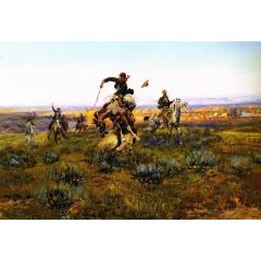 A Bad One Painting Reproduction