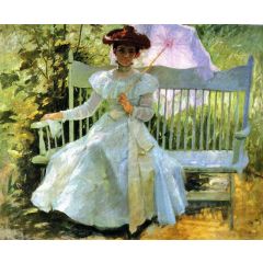 That Summer Afternoon in My Garden Painting Reproduction