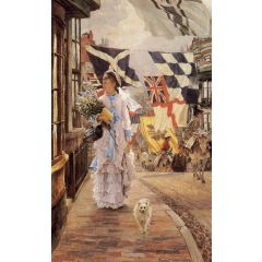 A Fete Day at Brighton Painting Reproduction