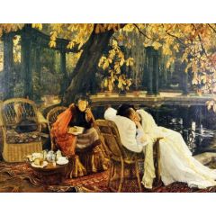 A Convalescent Painting Reproduction