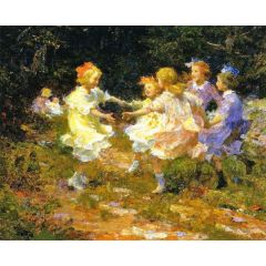 Ring Around the Rosey Painting Reproduction