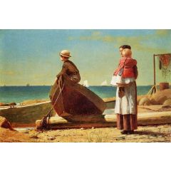 Dad’s Coming! Painting Reproduction