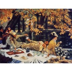 Holiday, also known as The Picnic Painting Reproduction