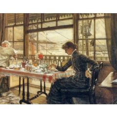 Room Overlooking the Harbor Painting Reproduction