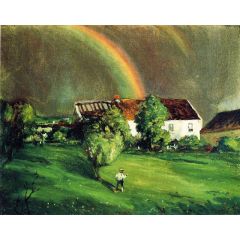The Rainbow, Normandie Painting Reproduction