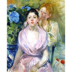 The Hydrangea Painting Reproduction