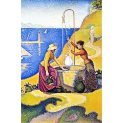 Women at the Well, Opus 238 Painting Reproduction