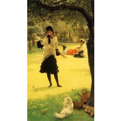 Croquet Painting Reproduction