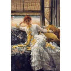 July: Specimen of a Portrait Painting Reproduction