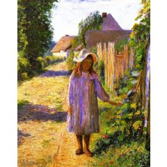 Alice in the Lane Painting Reproduction