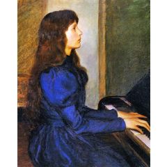 Playing by Heart Painting Reproduction