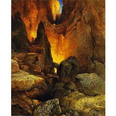 A Side Canyon, Grand Canyon of Arizona Painting Reproduction
