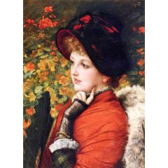 Type of Beauty, also known as Kathleen Newton Painting Reproduction
