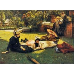 In the Sunshine Painting Reproduction