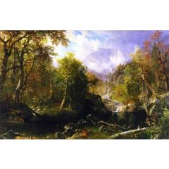 The Emerald Pool Painting Reproduction