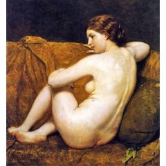 A Blond Painting Reproduction