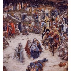 What Our Savior Saw from the Cross Painting Reproduction