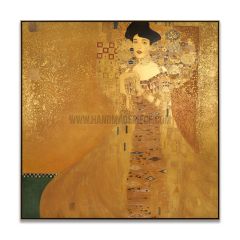 Adele Bloch-Bauer I Framed Brass Art