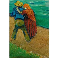 Elogie in Provence(also known as A Loving Couple) Painting Reproduction